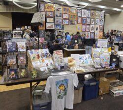 The Simply Kitts Foundation set up at the Epic Toy Show, Phoenix, AZ